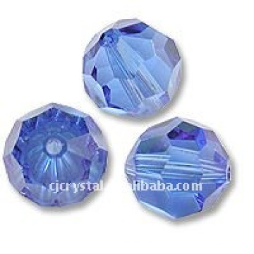 Royal Blue Crystal Faceted Beads